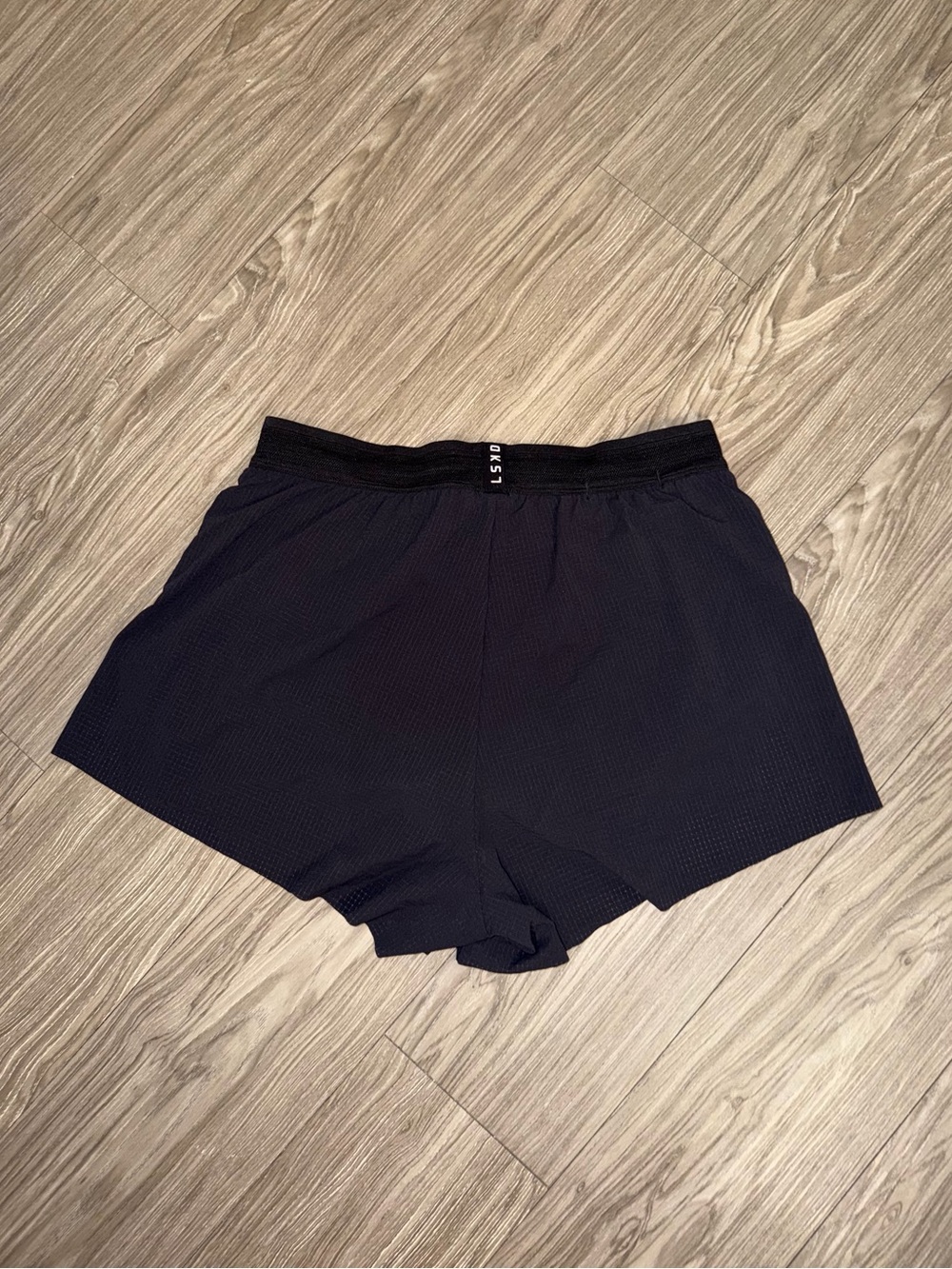 LSKD Accelerate Running Shorts Womens Small Black 3 Inseam Lined Athletic Gym - Picture 5 of 12